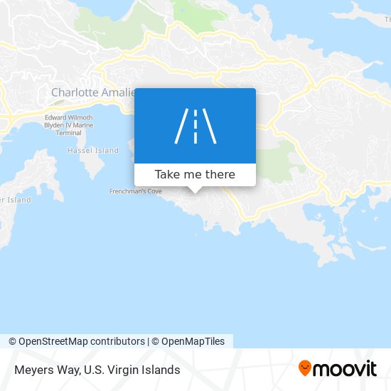 Mapa Meyers Way