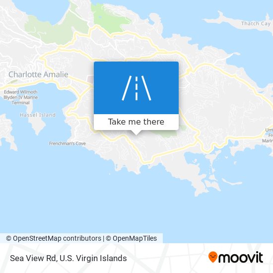 Sea View Rd map