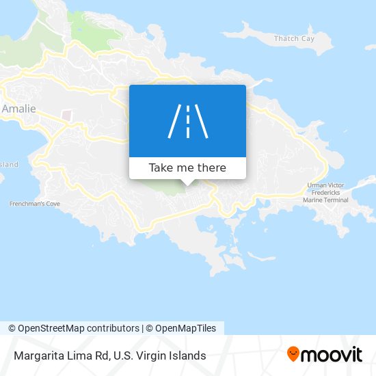 Margarita Lima Rd map