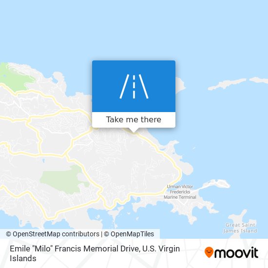 Emile "Milo" Francis Memorial Drive map