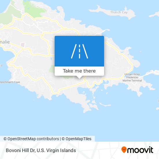 Mapa Bovoni Hill Dr