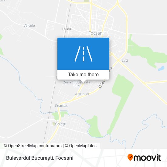 Bulevardul București map