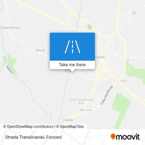 Strada Transilvaniei map