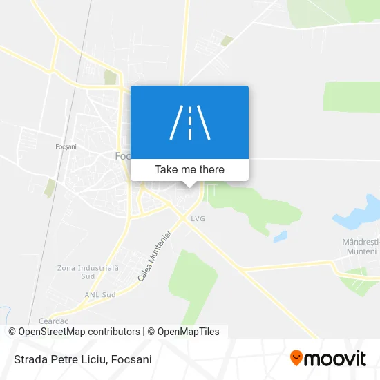 Strada Petre Liciu map