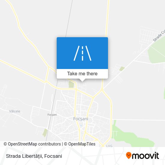 Strada Libertății map