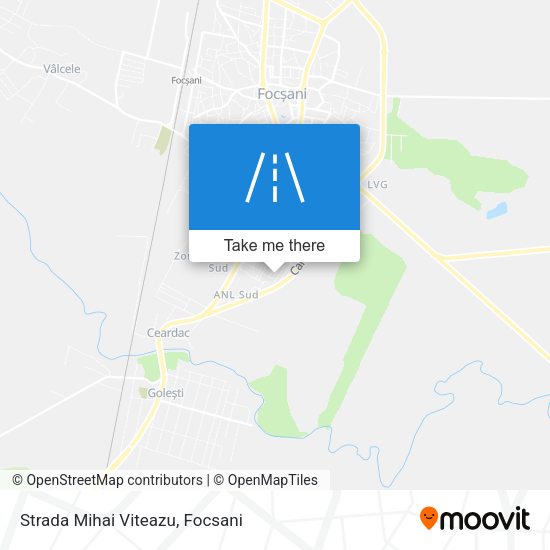 Strada Mihai Viteazu map