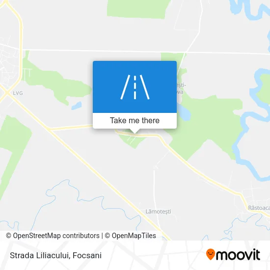 Strada Liliacului map