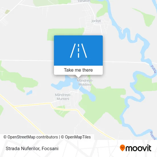 Strada Nuferilor map