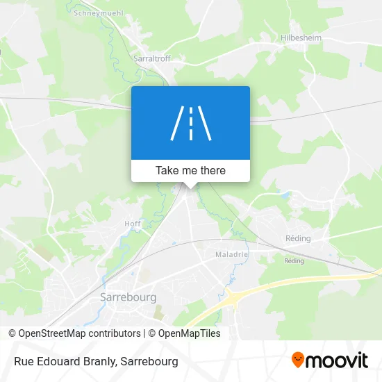 Rue Edouard Branly map