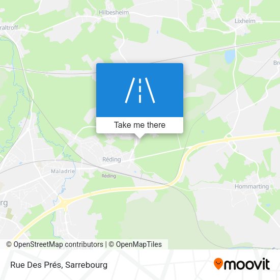 Rue Des Prés map
