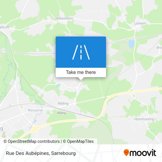 Rue Des Aubépines map