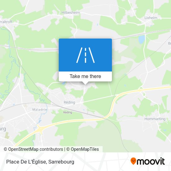 Place De L'Église map