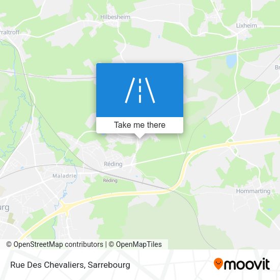 Rue Des Chevaliers map