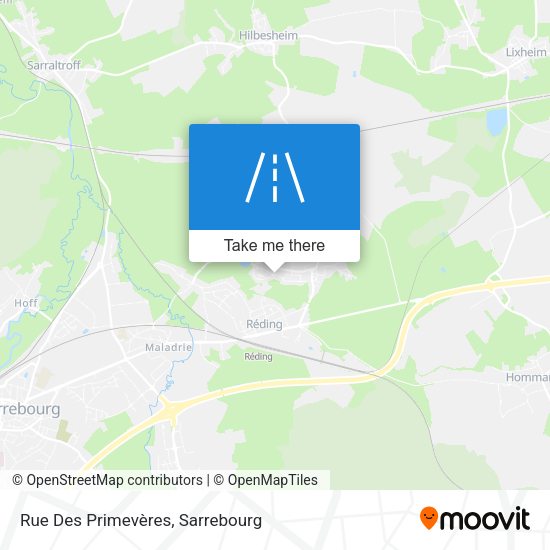 Rue Des Primevères map