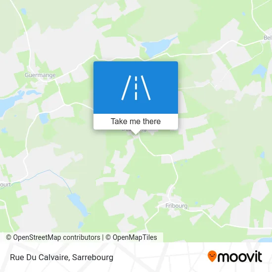 Rue Du Calvaire map