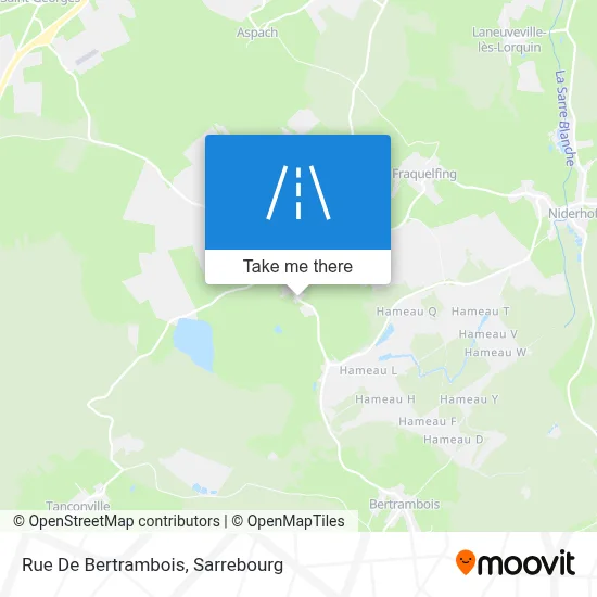 Rue De Bertrambois map
