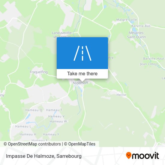 Impasse De Halmoze map