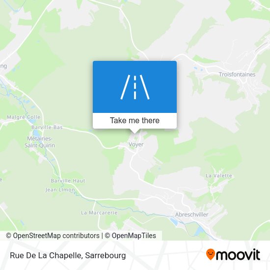 Rue De La Chapelle map