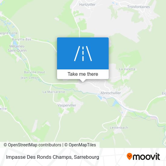 Impasse Des Ronds Champs map