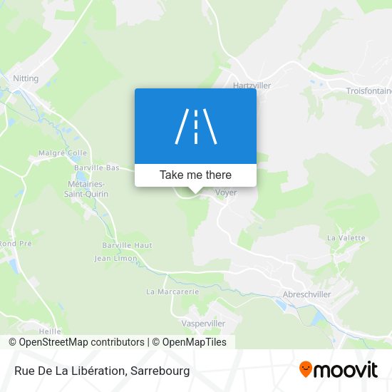 Rue De La Libération map