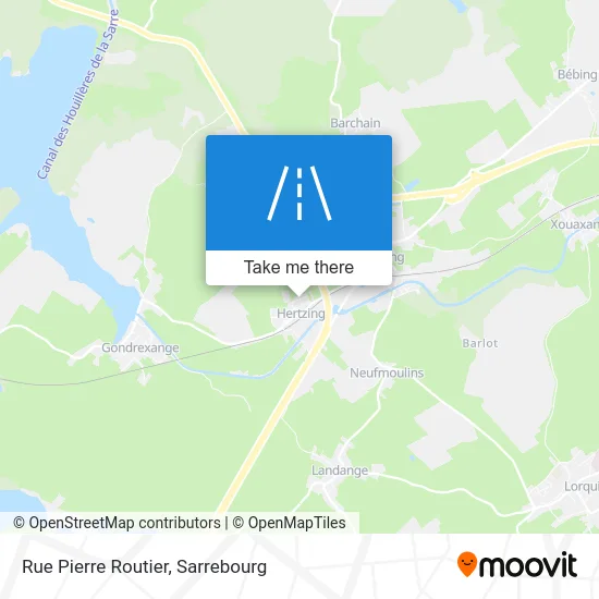 Rue Pierre Routier map