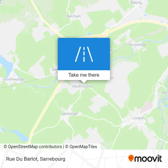 Rue Du Barlot map