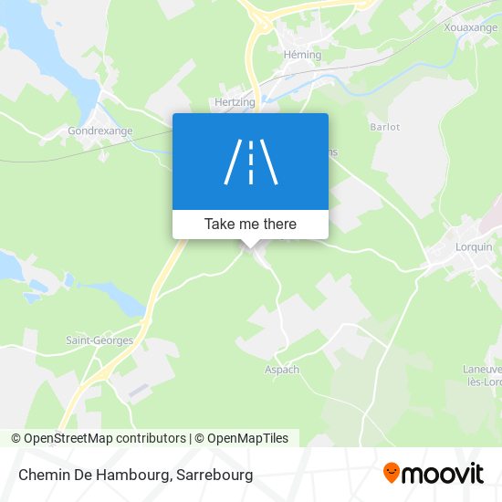 Chemin De Hambourg map