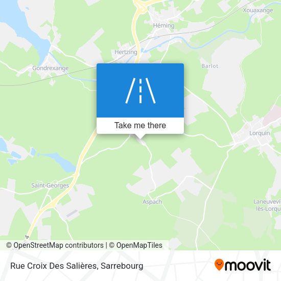 Rue Croix Des Salières map