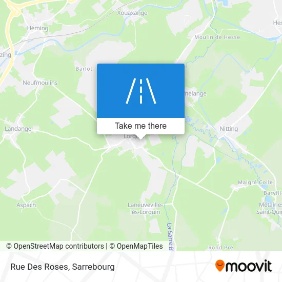 Rue Des Roses map