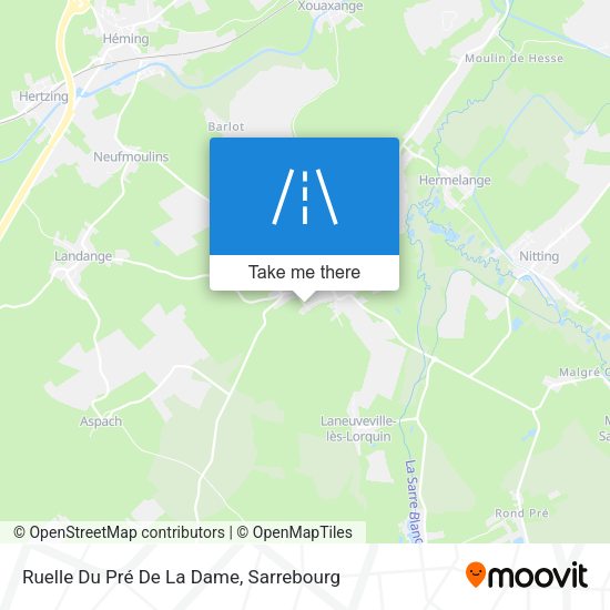 Ruelle Du Pré De La Dame map