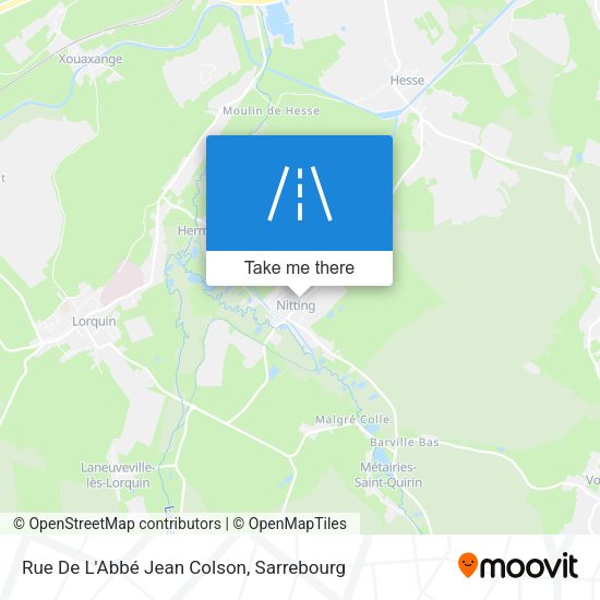 Rue De L'Abbé Jean Colson map