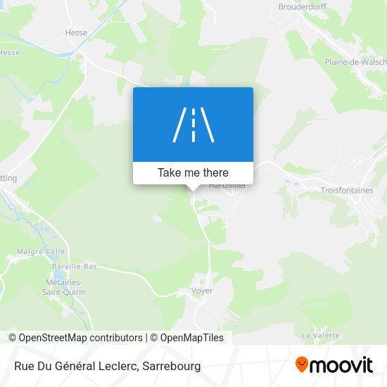 Rue Du Général Leclerc map