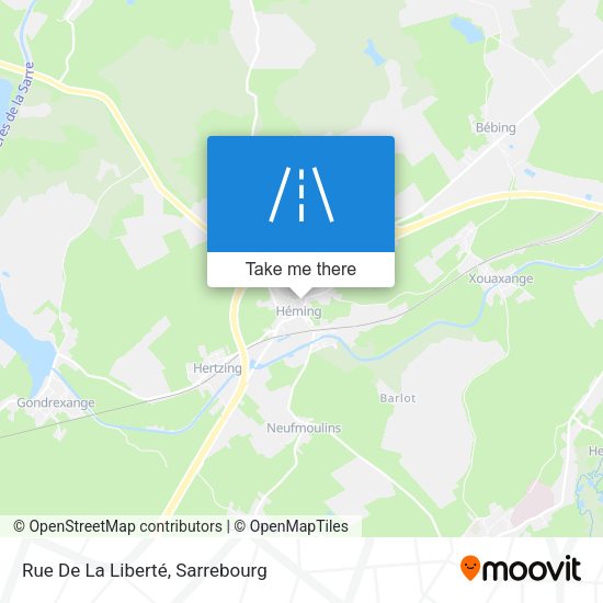 Rue De La Liberté map