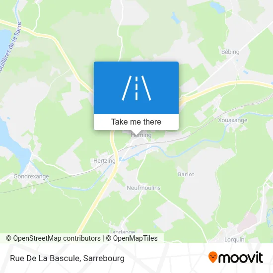 Rue De La Bascule map