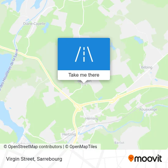 Rue De La Vierge map