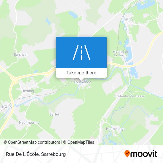 Rue De L'École map