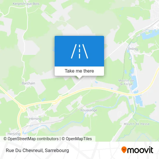 Rue Du Chevreuil map