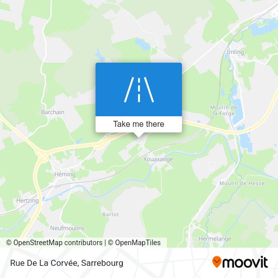 Rue De La Corvée map