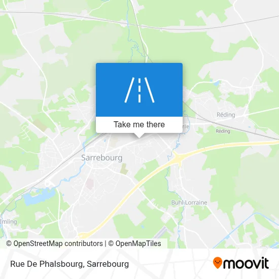 Rue De Phalsbourg map