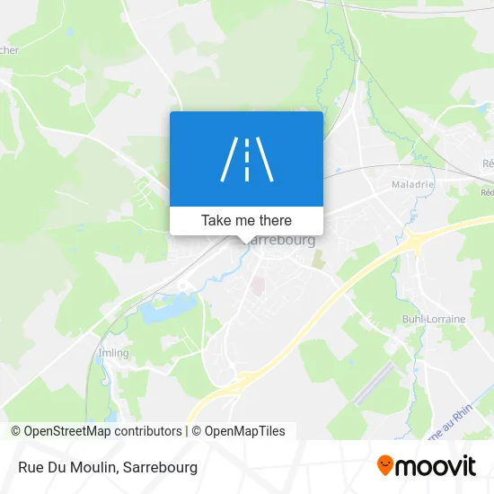 Rue Du Moulin map