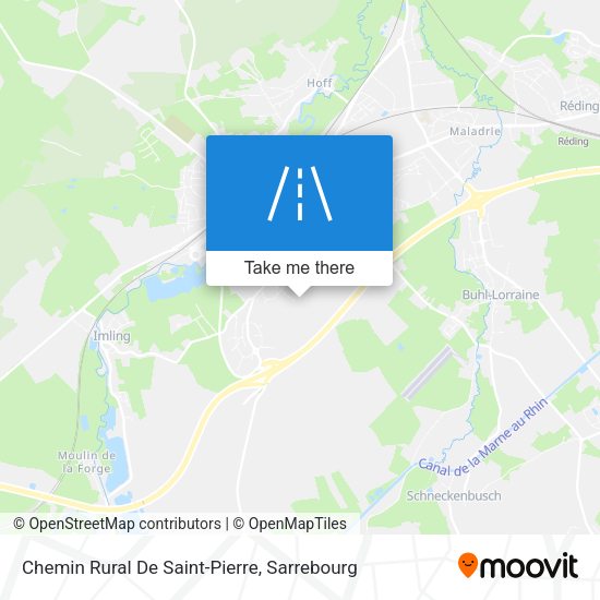 Chemin Rural De Saint-Pierre map