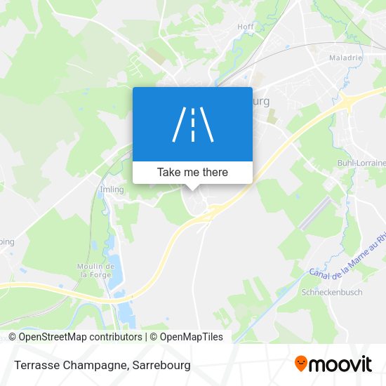 Terrasse Champagne map