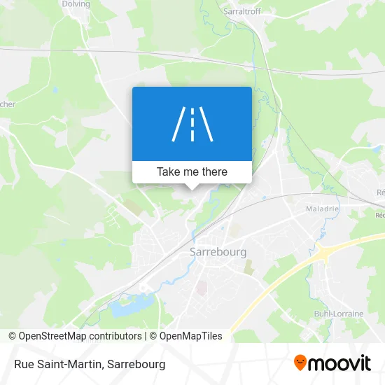 Rue Saint-Martin map