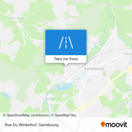 Rue Du Winkelhof map