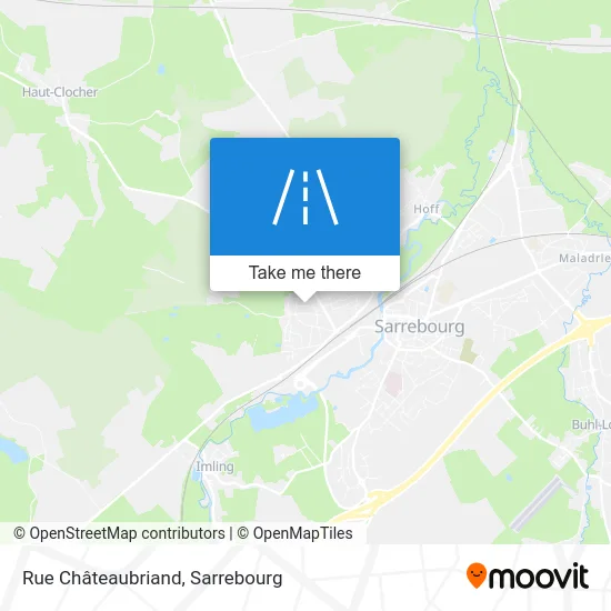 Rue Châteaubriand map