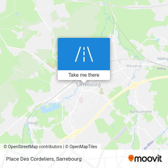 Place Des Cordeliers map