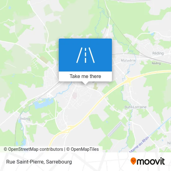 Rue Saint-Pierre map