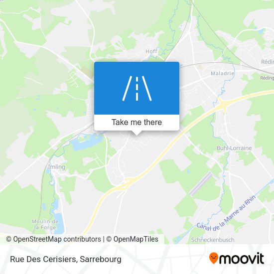 Rue Des Cerisiers map