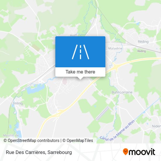 Rue Des Carrières map