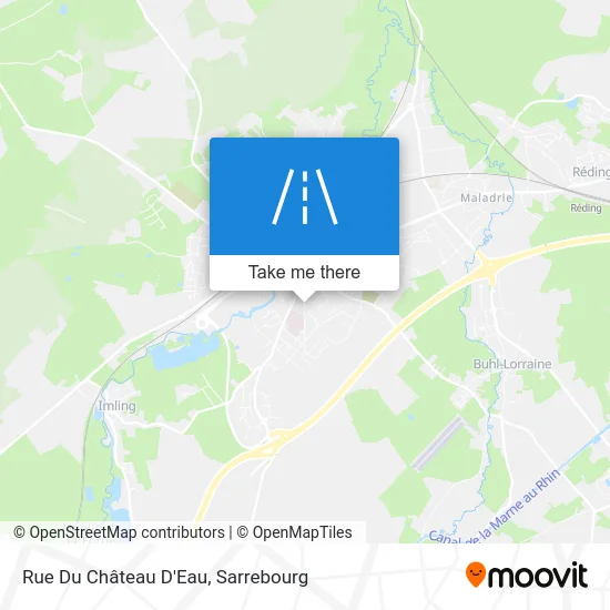 Rue Du Château D'Eau map